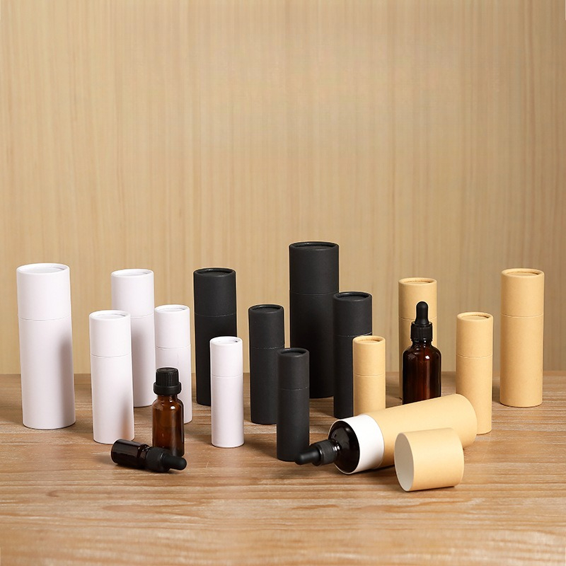 Kraft Paper Box - 10/30/50 adet uçucu yağ şişesi kağıt