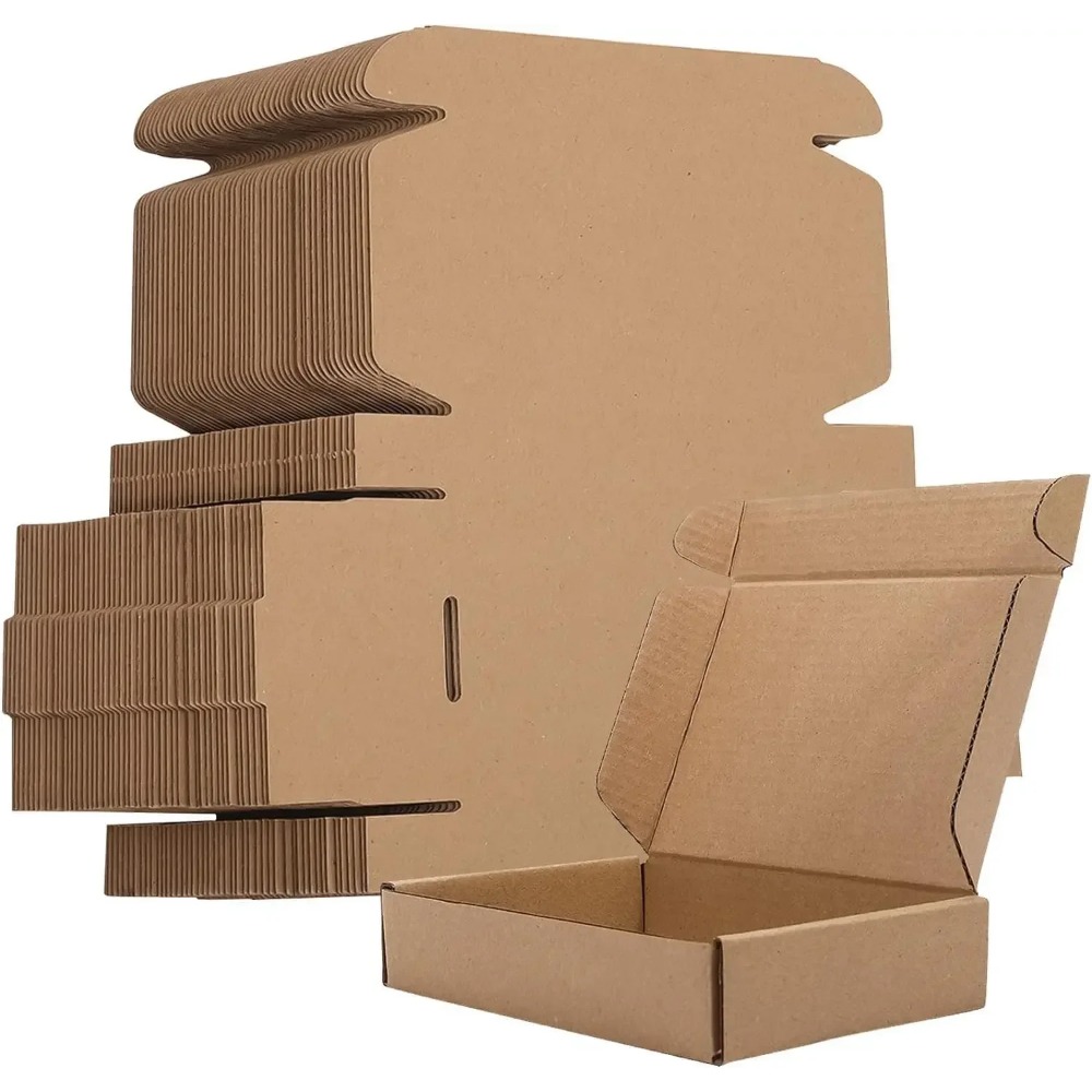 Kraft Paper Box - 10/20 adet oluklu kutu posta gönderim