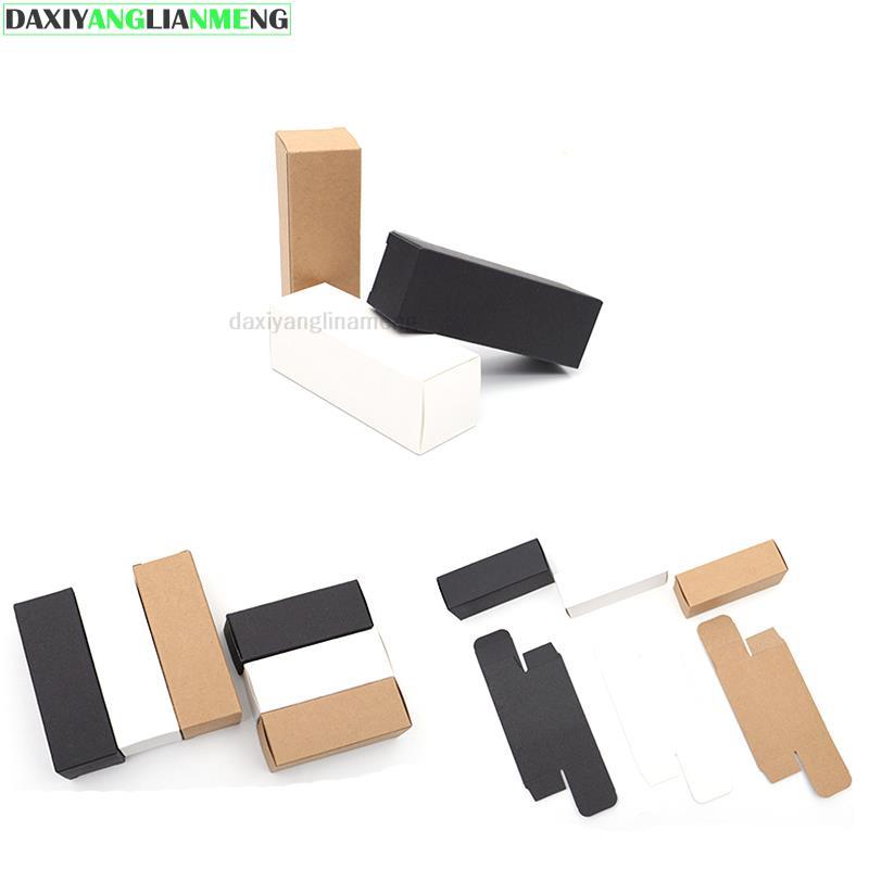 Kraft Paper Box - 100 adet/grup 1.7 2.5 2.9 3.6cm