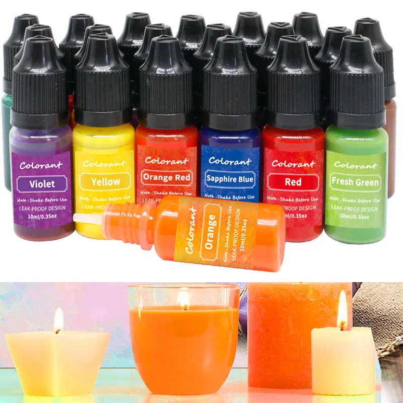 Candle Supplies Bulk - 20 Renk Yüksek Konsantrasyon El Yapımı