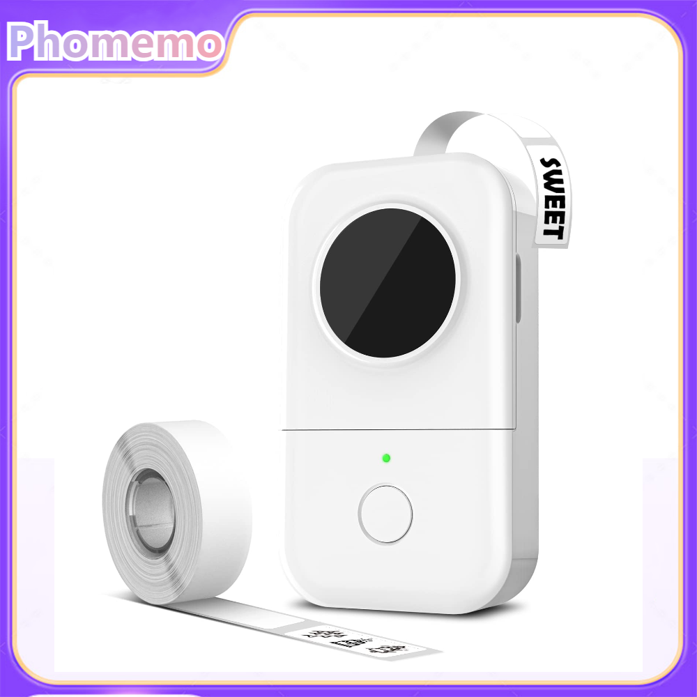 Sticker Label Template - Yazıcı taşınabilir kablosuz Bluetooth Phomemo D30