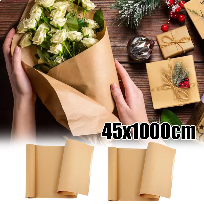 Kraft Paper Box - Eko Kraft Maskeleme Kağıdı Rulosu Biyobozunur