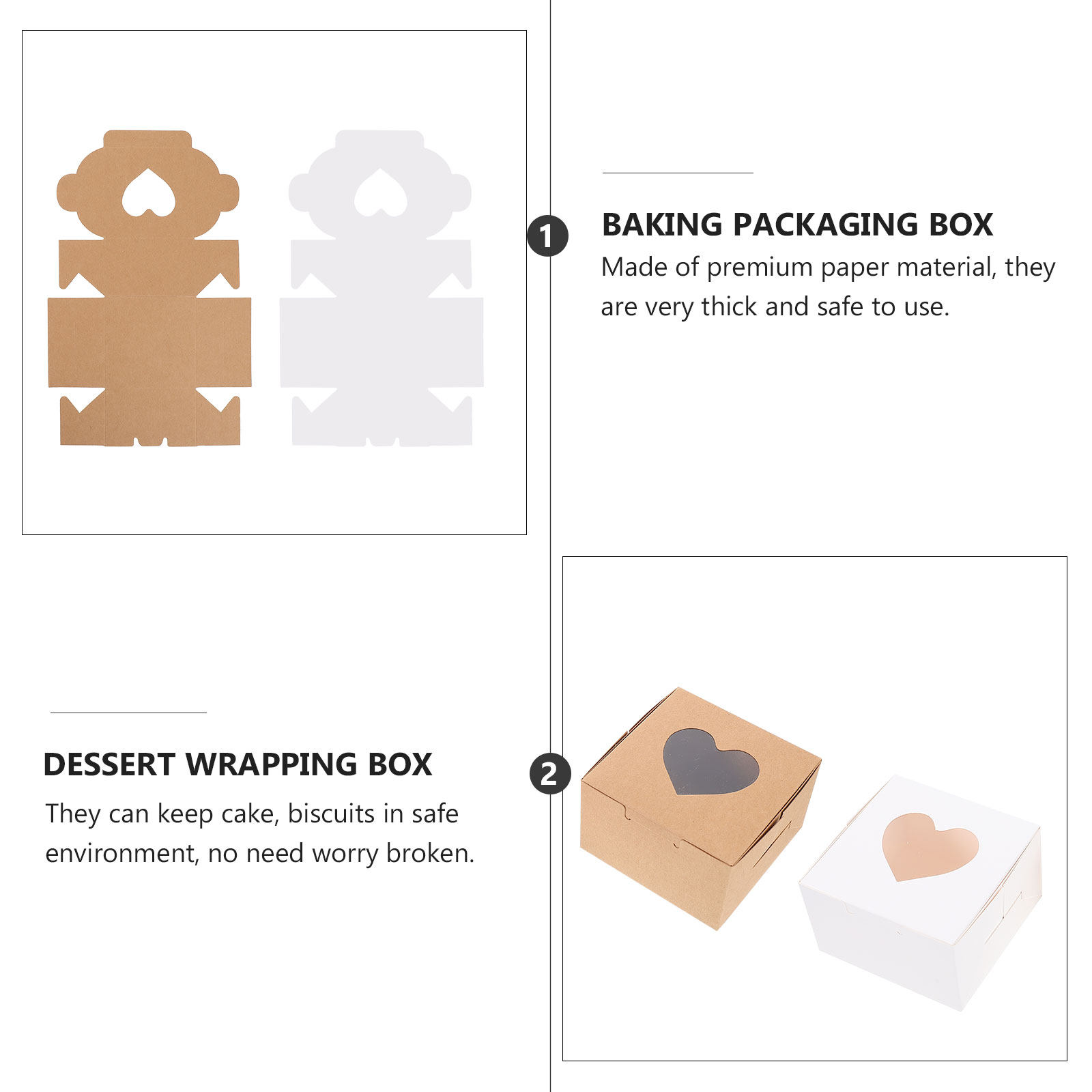 40 Adet Yumurta Sarısı Pasta K - Kraft Paper Box incelemesi ve fiyatı