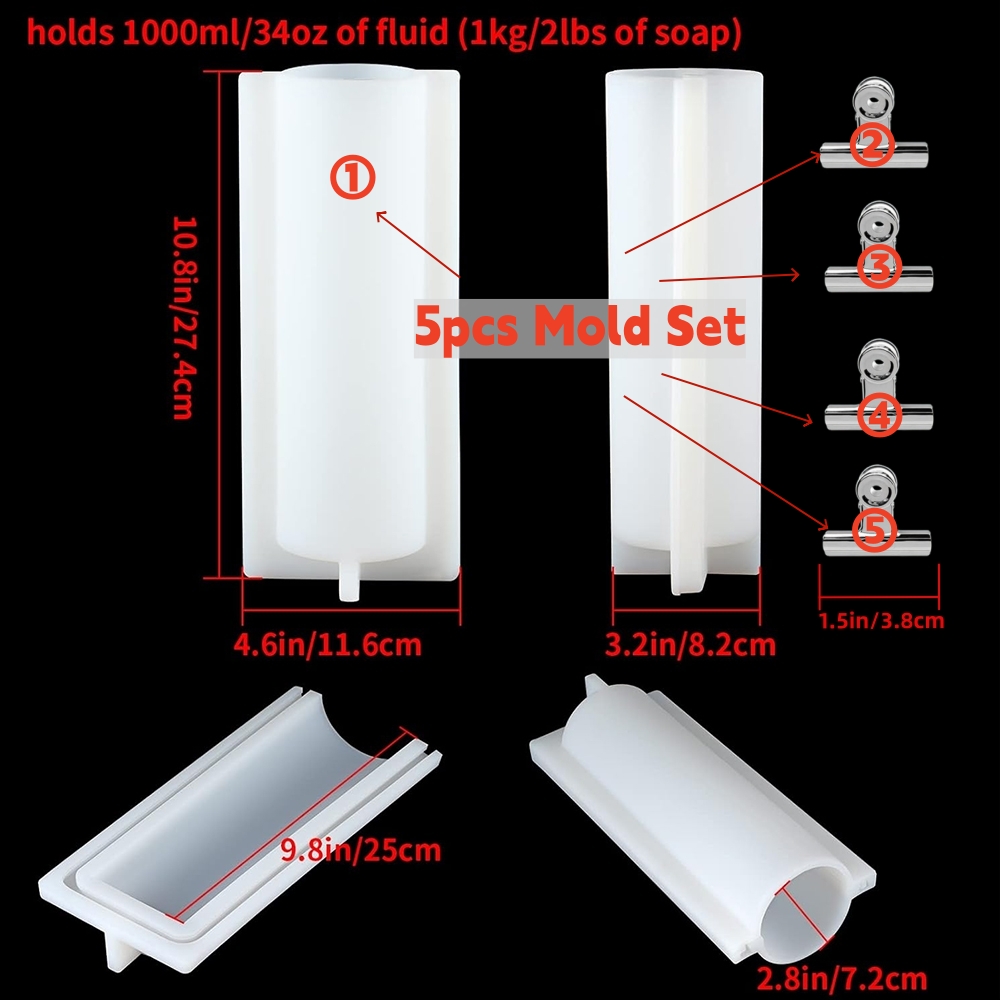 Klipsli Büyük Silindir Tüp Sab - Candle Supplies Storage incelemesi ve fiyatı