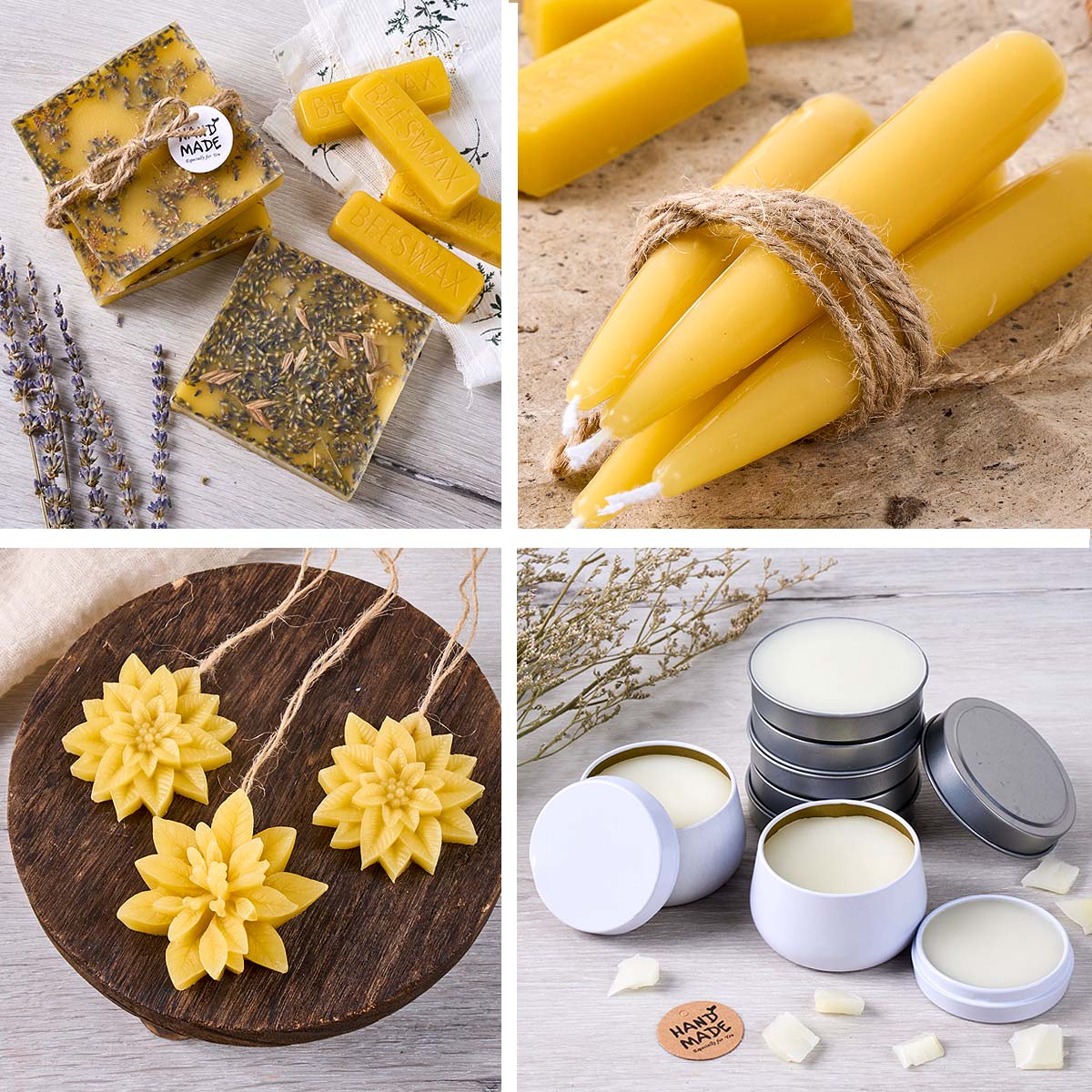 1 adet/5 adet Sarı Beyaz Balmu - Candle Supplies Bulk incelemesi ve fiyatı