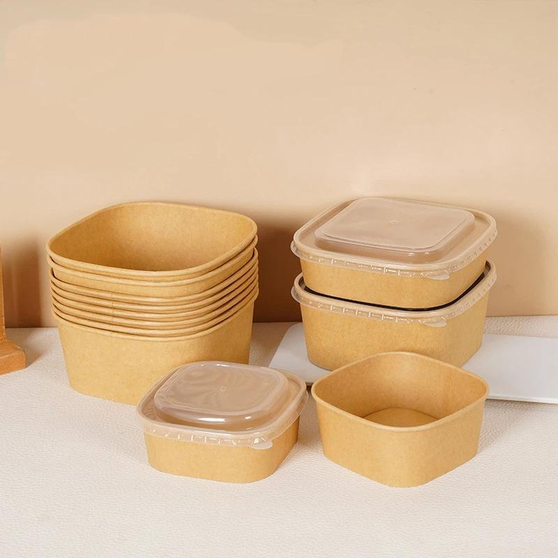 Tek Kullanımlık Kare Kraft Kağ - Kraft Paper Box incelemesi ve fiyatı