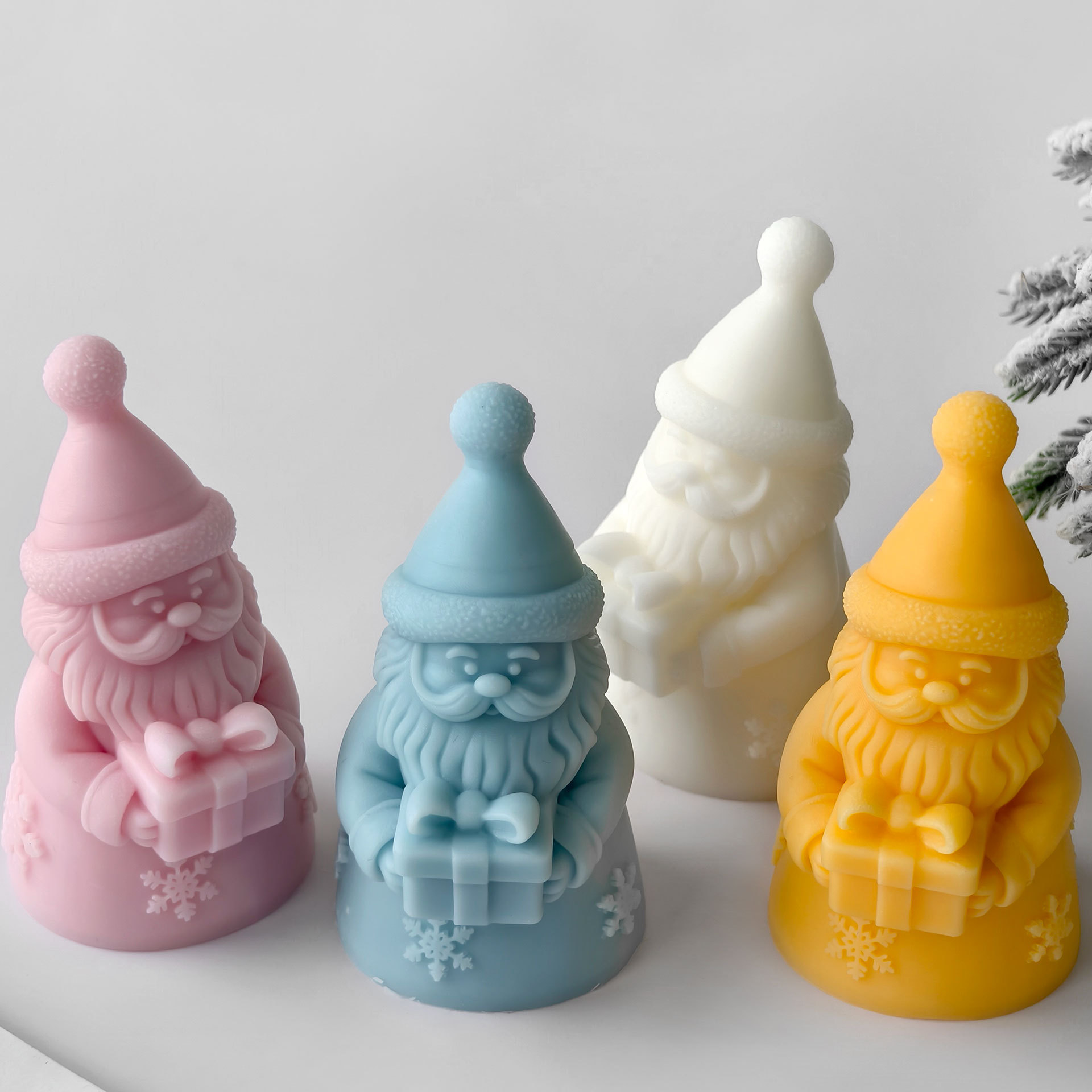 Noel Baba Hediye Kutusu siliko - Candle Supplies Storage incelemesi ve fiyatı