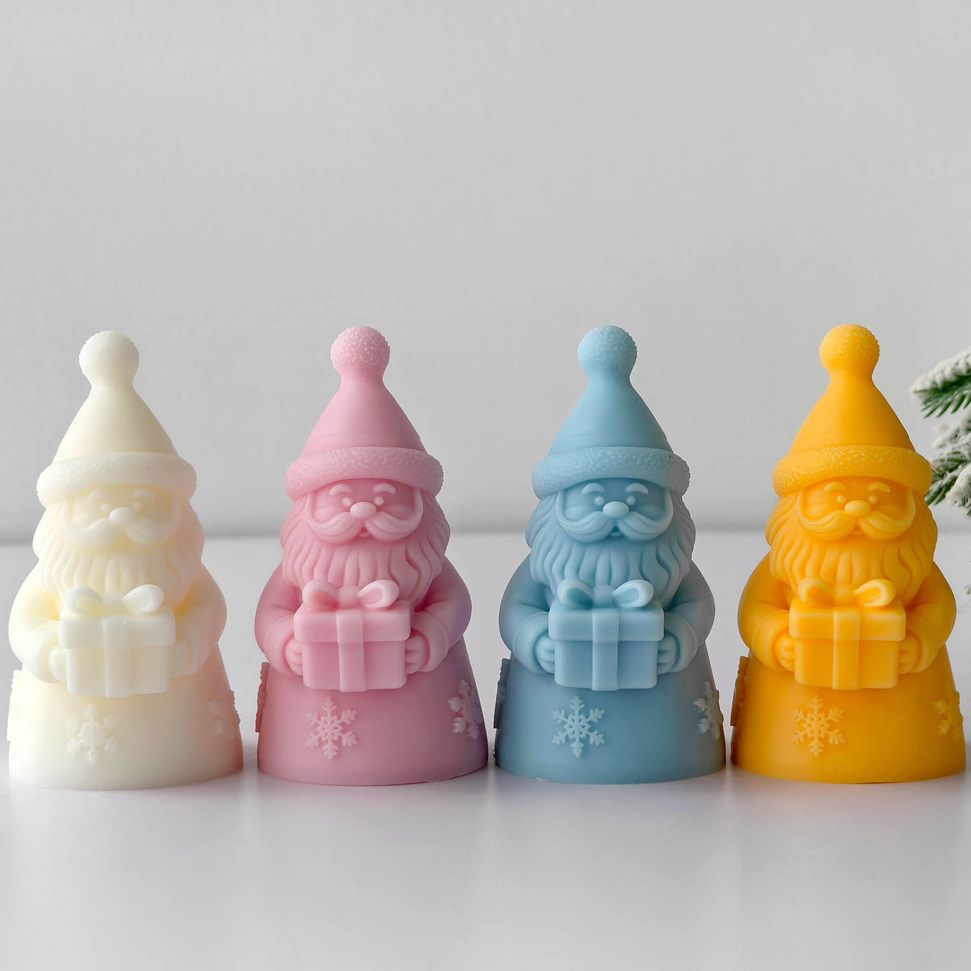 Noel Baba Hediye Kutusu siliko - Candle Supplies Storage incelemesi ve fiyatı
