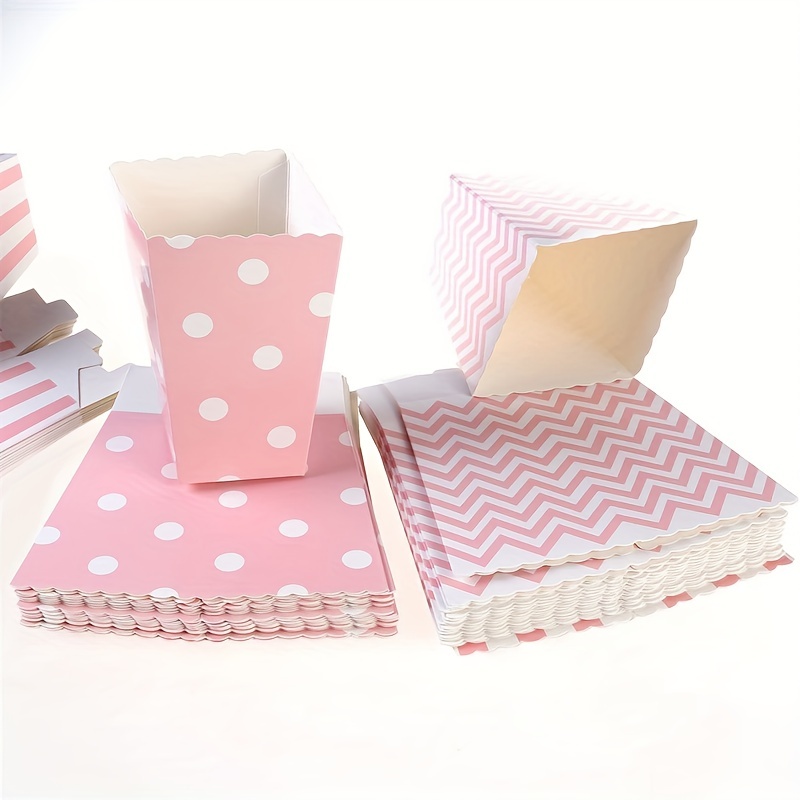12 adet/paket, Pembe Kağıt Pat - Kraft Paper Box incelemesi ve fiyatı