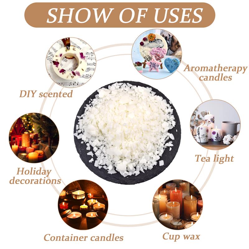 50-1000g Doğal Saf Soya Balmum - Candle Supplies Storage incelemesi ve fiyatı