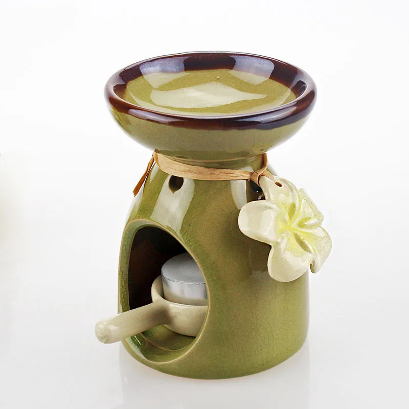 Seramik uçucu yağ yakıcı çiçek - Candle Supplies Essential Oils incelemesi ve fiyatı