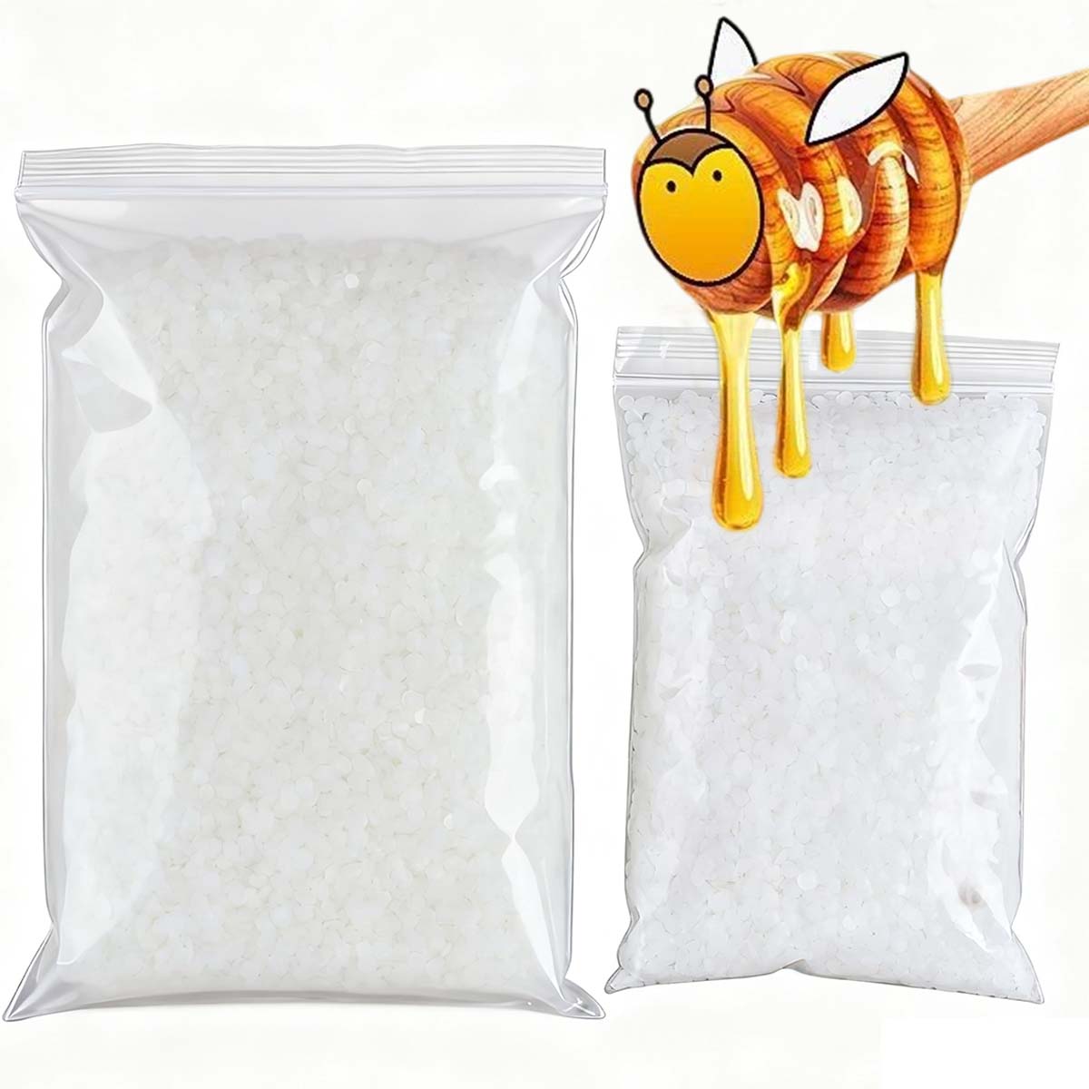 200g-1000g Beyaz Balmumu Saf D - Candle Supplies Storage incelemesi ve fiyatı