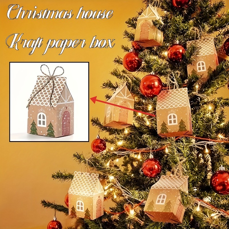10/50 adetlik Noel Hediye Poşe - Kraft Paper Box incelemesi ve fiyatı