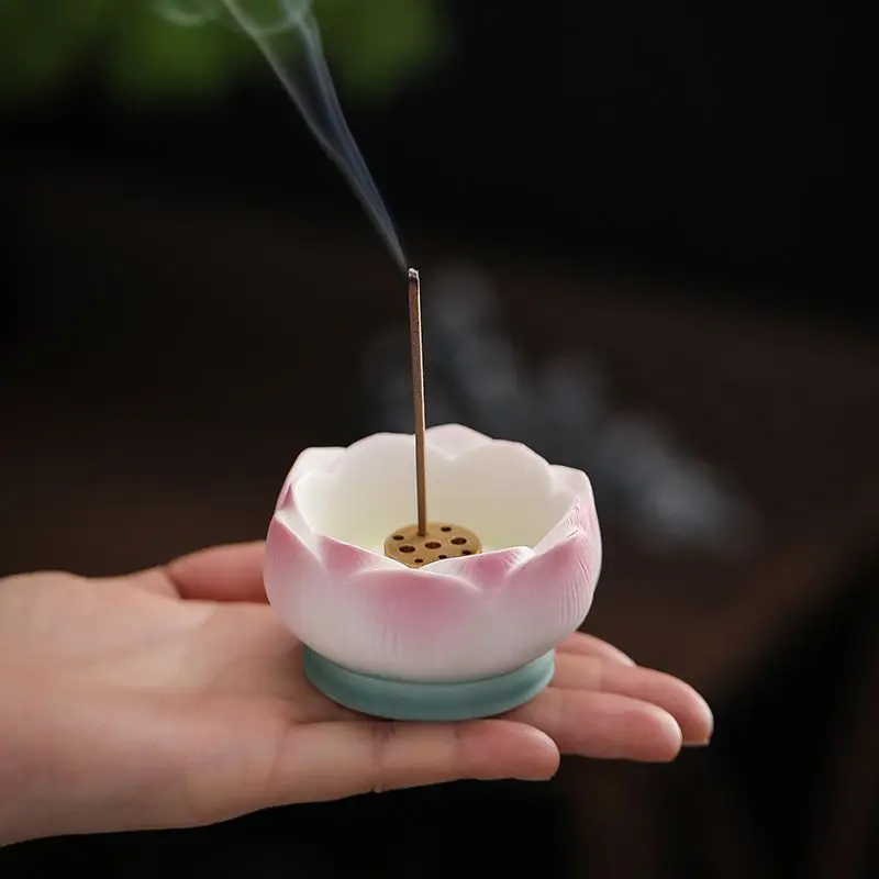 Seramik Lotus Tütsü Yakma Apar - Candle Supplies Essential Oils incelemesi ve fiyatı
