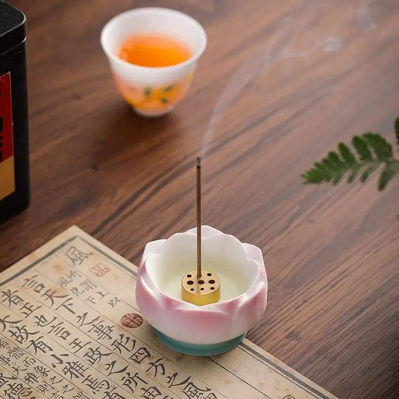 Seramik Lotus Tütsü Yakma Apar - Candle Supplies Essential Oils incelemesi ve fiyatı