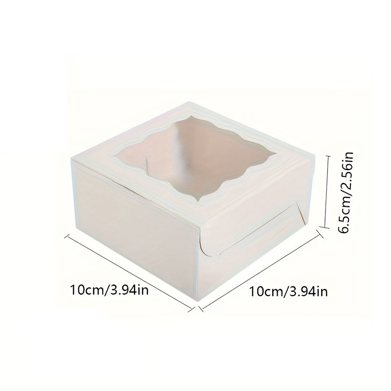 10 adet Kraft kağıt kek şeker  - Kraft Paper Box incelemesi ve fiyatı